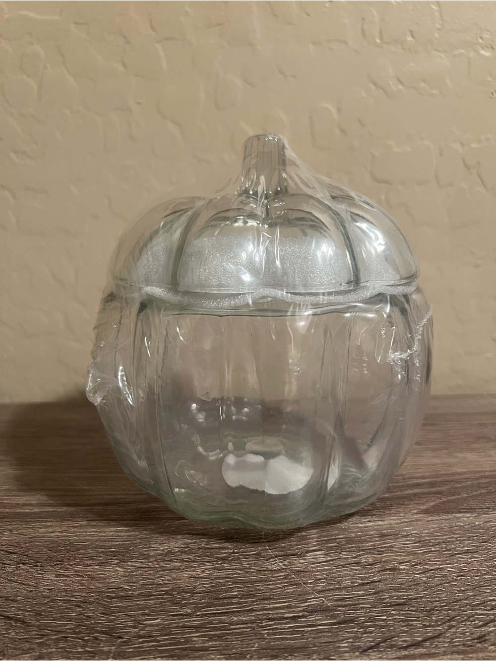 Target Bullseye Glass Pumpkin Lid Fall Autumn Halloween NWT